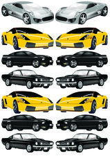 Fietsstickers auto's