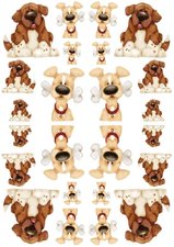 Fietsstickers dogs