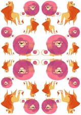 Fietsstickers leeuwen